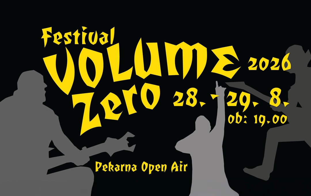 Plakat za festival Volume Zero 2026